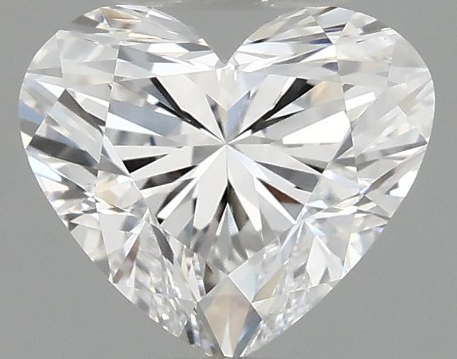 0.98 Carat Heart Shaped Ideal Cut VVS2 IGI Certified Lab Grown Diamond