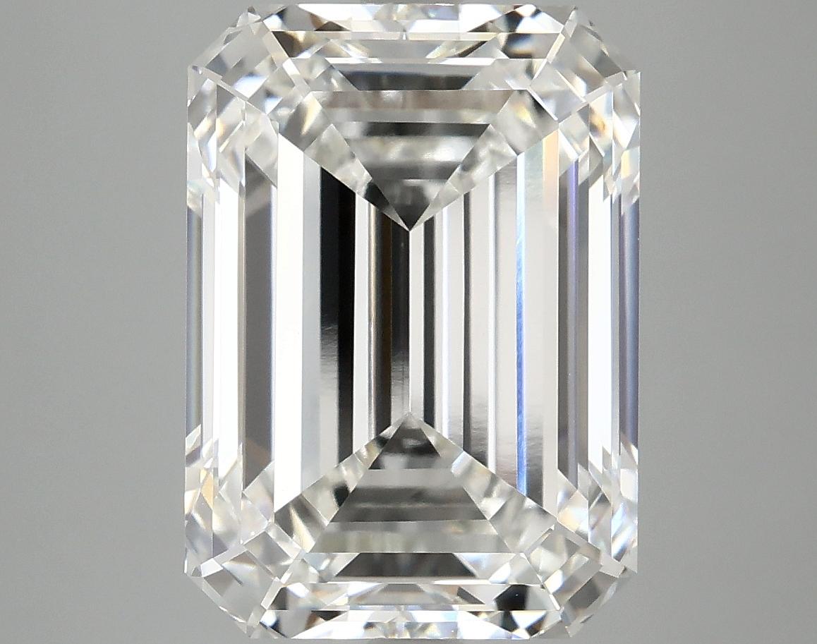 7.18 Carat Emerald Shaped Ideal Cut VVS2 IGI Certified Lab Grown Diamond