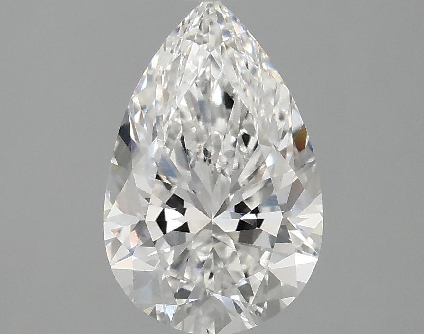 1.74 Carat Pear Shaped Ideal Cut VVS2 IGI Certified Lab Grown Diamond
