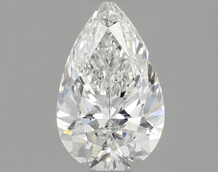 0.96 Carat Pear Shaped Ideal Cut VVS2 IGI Certified Lab Grown Diamond