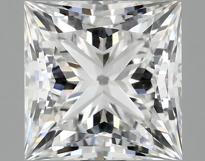 2.04 Carat Princess Shaped Ideal Cut VVS2 IGI Certified Lab Grown Diamond