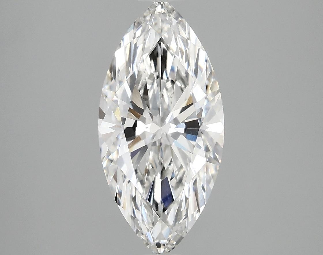 1.9 Carat Marquise Shaped Excellent Cut VVS1 IGI Certified Lab Grown Diamond
