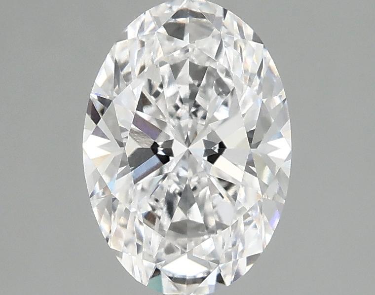 1.45 Carat Oval Shaped Ideal Cut VVS2 IGI Certified Lab Grown Diamond