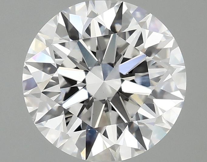 2.07 Carat Round Shaped Ideal Cut VVS2 IGI Certified Lab Grown Diamond