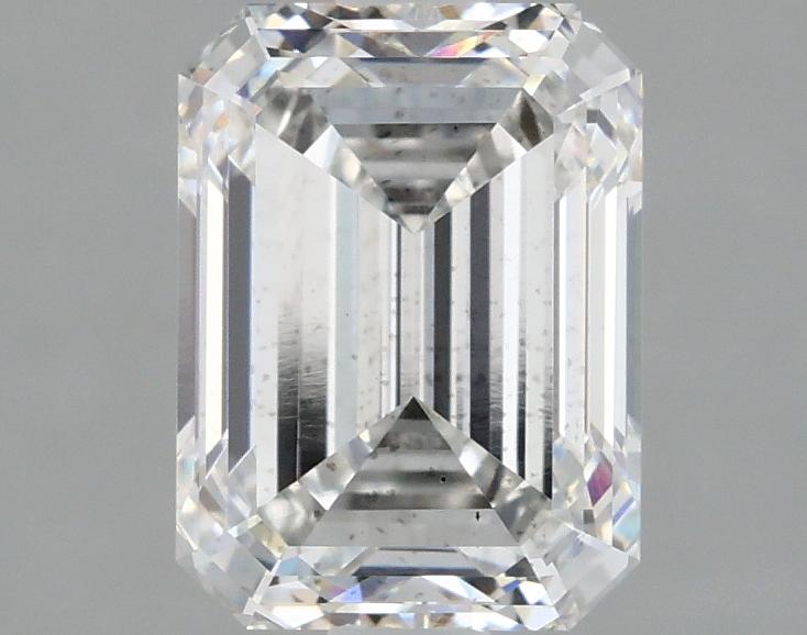 2.07 Carat Emerald Shaped Excellent Cut SI1 IGI Certified Lab Grown Diamond