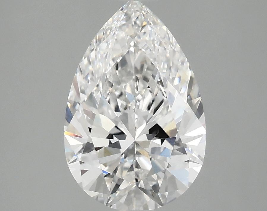 2.05 Carat Pear Shaped Excellent Cut VVS2 IGI Certified Lab Grown Diamond