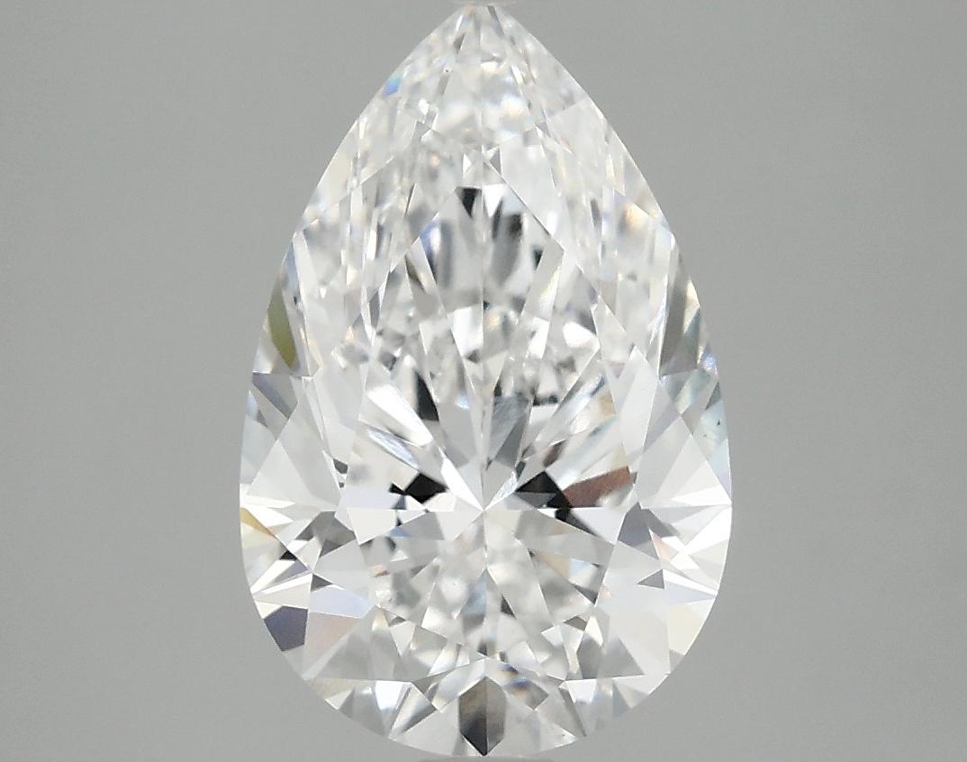 3.09 Carat Pear Shaped Ideal Cut VS1 IGI Certified Lab Grown Diamond