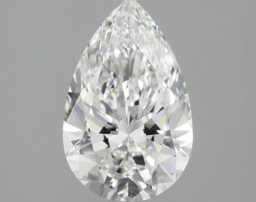 1.54 Carat Pear Shaped Ideal Cut VVS2 IGI Certified Lab Grown Diamond