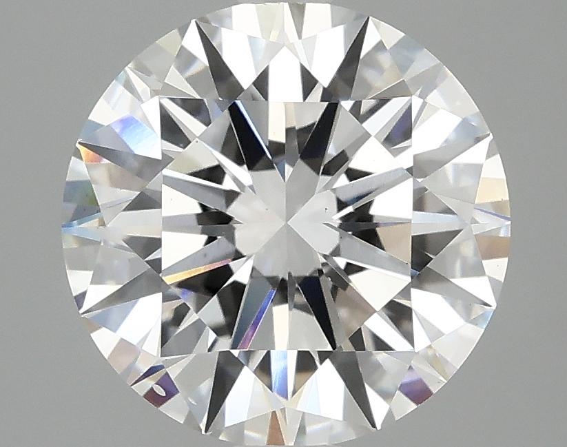 3.06 Carat Round Shaped Ideal Cut VS2 IGI Certified Lab Grown Diamond