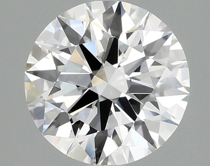 2.05 Carat Round Shaped Ideal Cut VVS2 IGI Certified Lab Grown Diamond