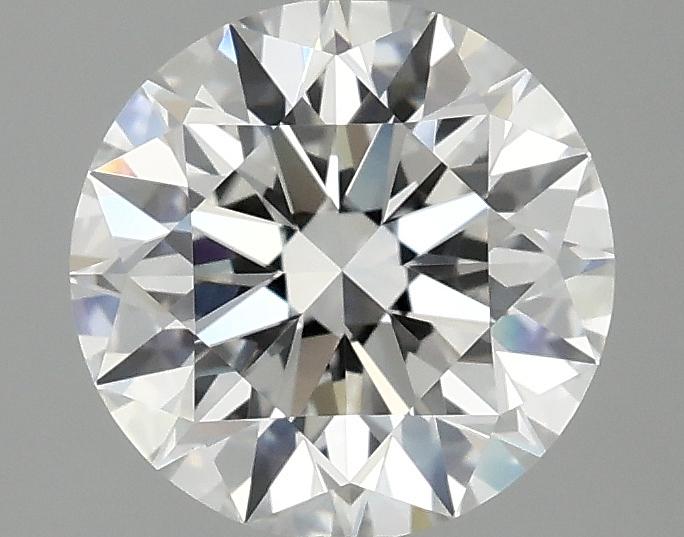 2.07 Carat Round Shaped Excellent Cut VVS2 IGI Certified Lab Grown Diamond
