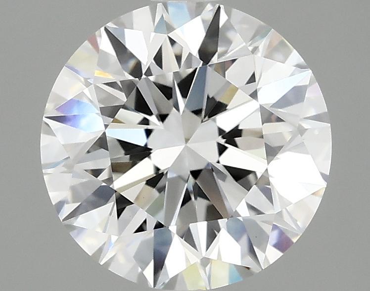 2.53 Carat Round Shaped Excellent Cut VVS2 IGI Certified Lab Grown Diamond