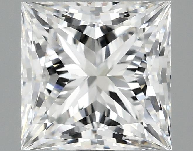 2.08 Carat Princess Shaped Ideal Cut VVS2 IGI Certified Lab Grown Diamond