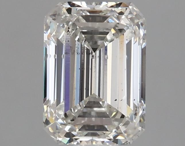 1.39 Carat Emerald Shaped Ideal Cut SI1 IGI Certified Lab Grown Diamond