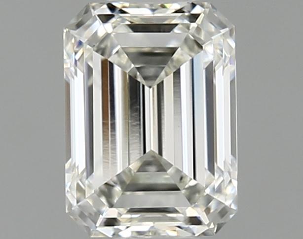 0.97 Carat Emerald Shaped Excellent Cut VVS2 IGI Certified Lab Grown Diamond