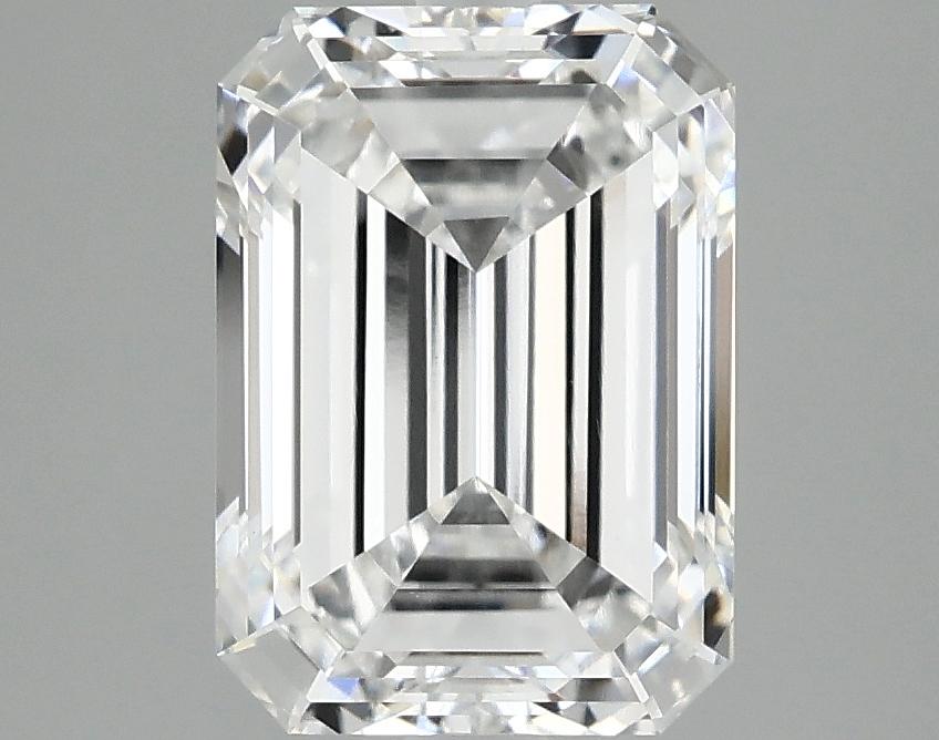 2.97 Carat Emerald Shaped Ideal Cut VVS2 IGI Certified Lab Grown Diamond