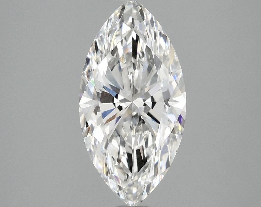 2.0 Carat Marquise Shaped Ideal Cut VVS2 IGI Certified Lab Grown Diamond