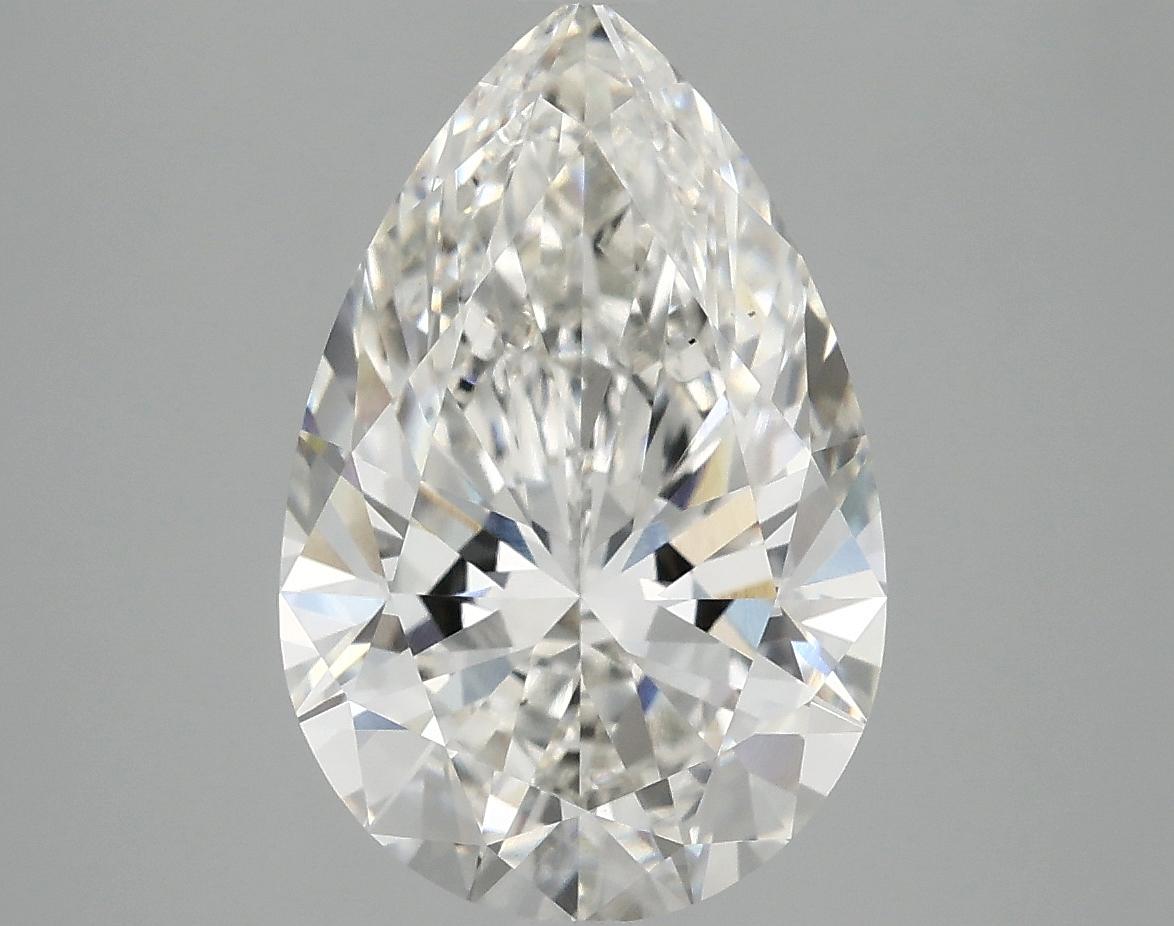 4.05 Carat Pear Shaped Excellent Cut VS2 IGI Certified Lab Grown Diamond