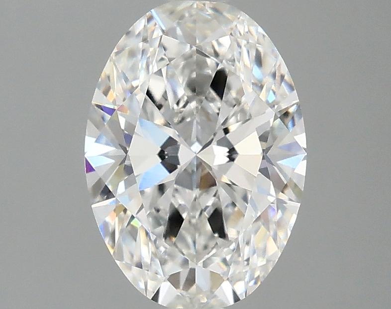 1.58 Carat Oval Shaped Ideal Cut VVS2 IGI Certified Lab Grown Diamond