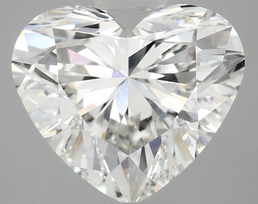 4.08 Carat Heart Shaped Ideal Cut VVS2 IGI Certified Lab Grown Diamond