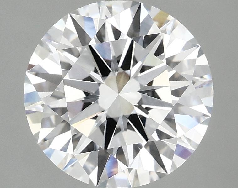 2.54 Carat Round Shaped Ideal Cut VVS2 IGI Certified Lab Grown Diamond