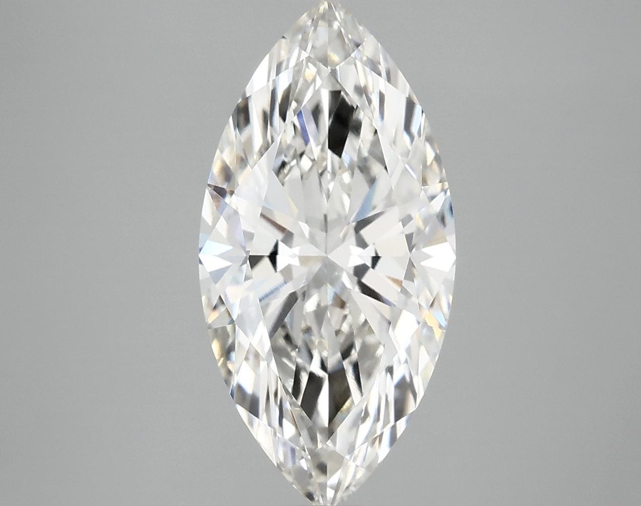 3.05 Carat Marquise Shaped Ideal Cut VS1 IGI Certified Lab Grown Diamond