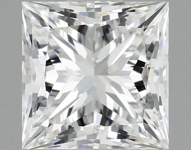 0.98 Carat Princess Shaped Ideal Cut VVS2 IGI Certified Lab Grown Diamond