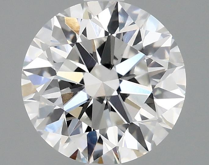 2.07 Carat Round Shaped Excellent Cut VVS2 IGI Certified Lab Grown Diamond