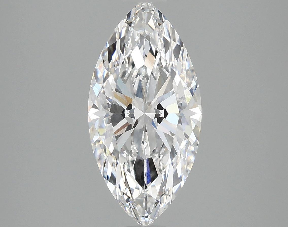 2.09 Carat Marquise Shaped Ideal Cut VVS1 IGI Certified Lab Grown Diamond