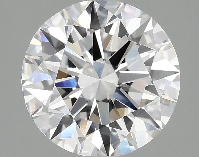 2.08 Carat Round Shaped Ideal Cut VVS2 IGI Certified Lab Grown Diamond