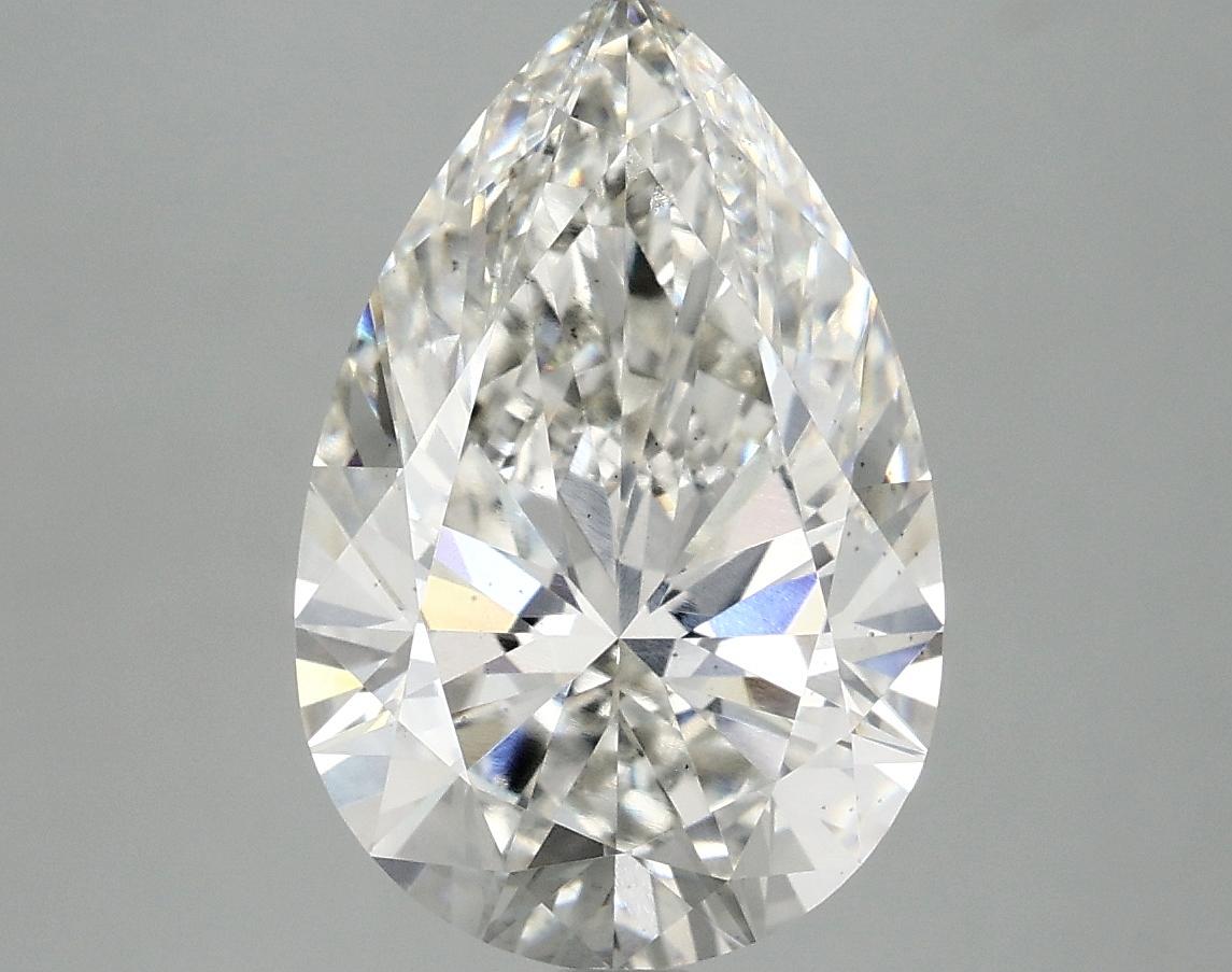 4.09 Carat Pear Shaped Excellent Cut VS2 IGI Certified Lab Grown Diamond