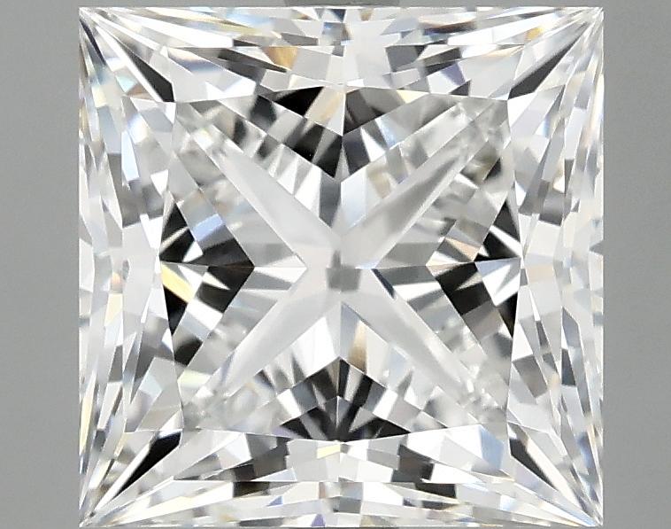 4.1 Carat Princess Shaped Ideal Cut VVS2 IGI Certified Lab Grown Diamond
