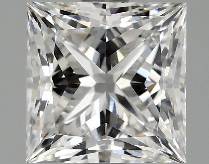 1.54 Carat Princess Shaped Ideal Cut VVS2 IGI Certified Lab Grown Diamond