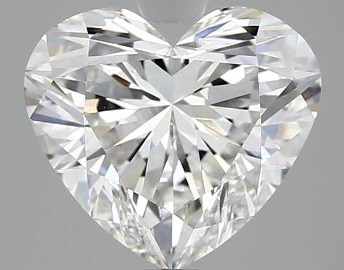 3.04 Carat Heart Shaped Ideal Cut VVS2 IGI Certified Lab Grown Diamond