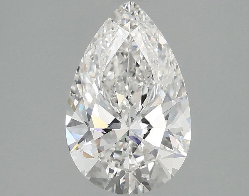 1.47 Carat Pear Shaped Ideal Cut VVS2 IGI Certified Lab Grown Diamond