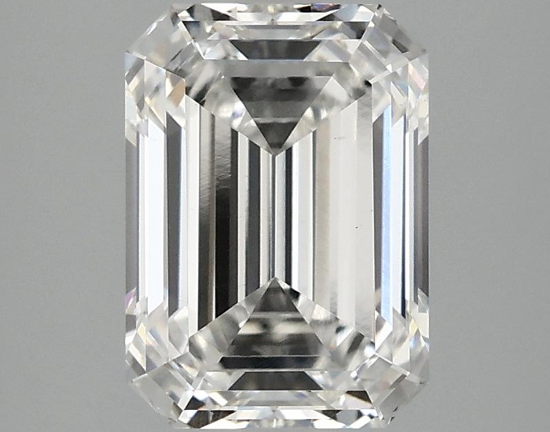2.55 Carat Emerald Shaped Ideal Cut VS1 IGI Certified Lab Grown Diamond