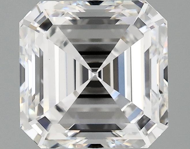 2.03 Carat Asscher Shaped Ideal Cut VVS2 IGI Certified Lab Grown Diamond