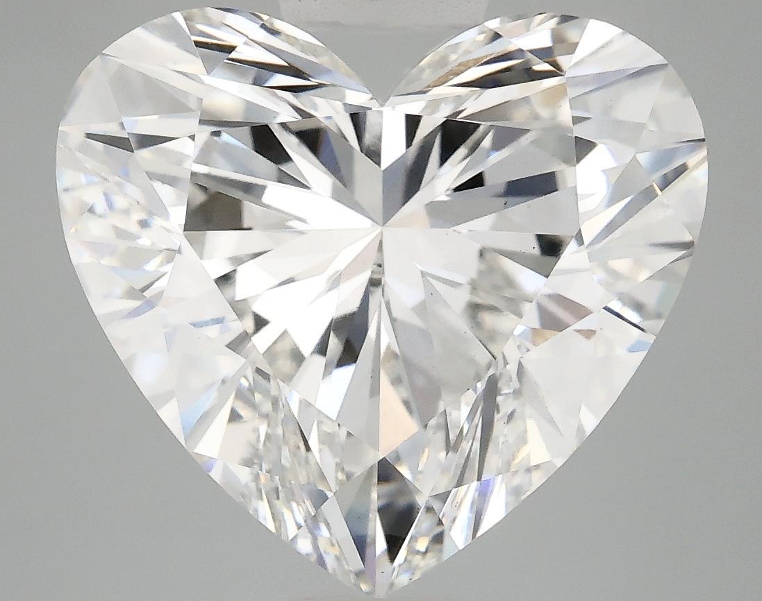 8.01 Carat Heart Shaped Ideal Cut VS2 IGI Certified Lab Grown Diamond