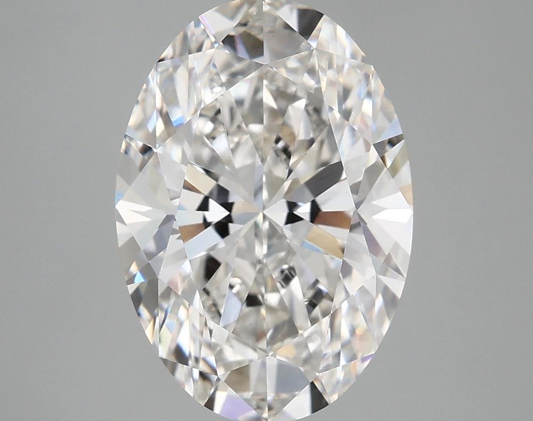 3.94 Carat Oval Shaped Ideal Cut VVS2 IGI Certified Lab Grown Diamond