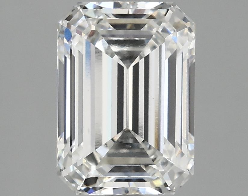 2.89 Carat Emerald Shaped Ideal Cut VVS2 IGI Certified Lab Grown Diamond