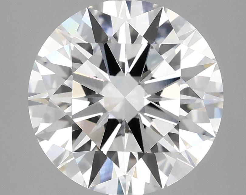 3.09 Carat Round Shaped Ideal Cut VVS2 IGI Certified Lab Grown Diamond