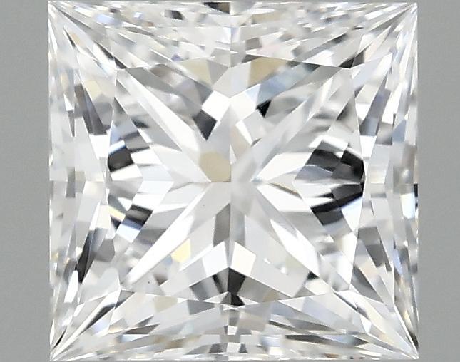 0.98 Carat Princess Shaped Ideal Cut VVS2 IGI Certified Lab Grown Diamond