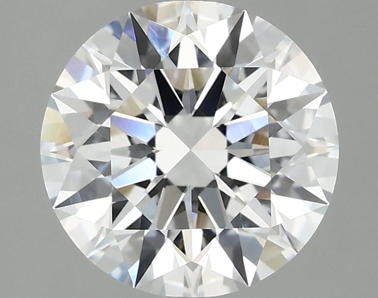 2.57 Carat Round Shaped Excellent Cut VVS2 IGI Certified Lab Grown Diamond