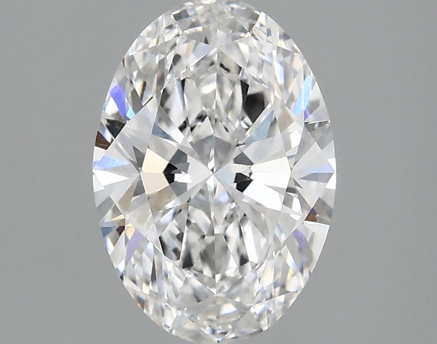 1.45 Carat Oval Shaped Ideal Cut VVS2 IGI Certified Lab Grown Diamond