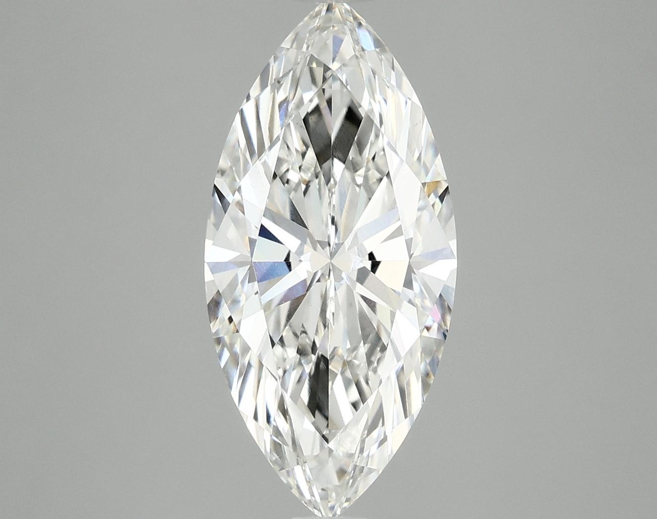 3.03 Carat Marquise Shaped Excellent Cut VS1 IGI Certified Lab Grown Diamond