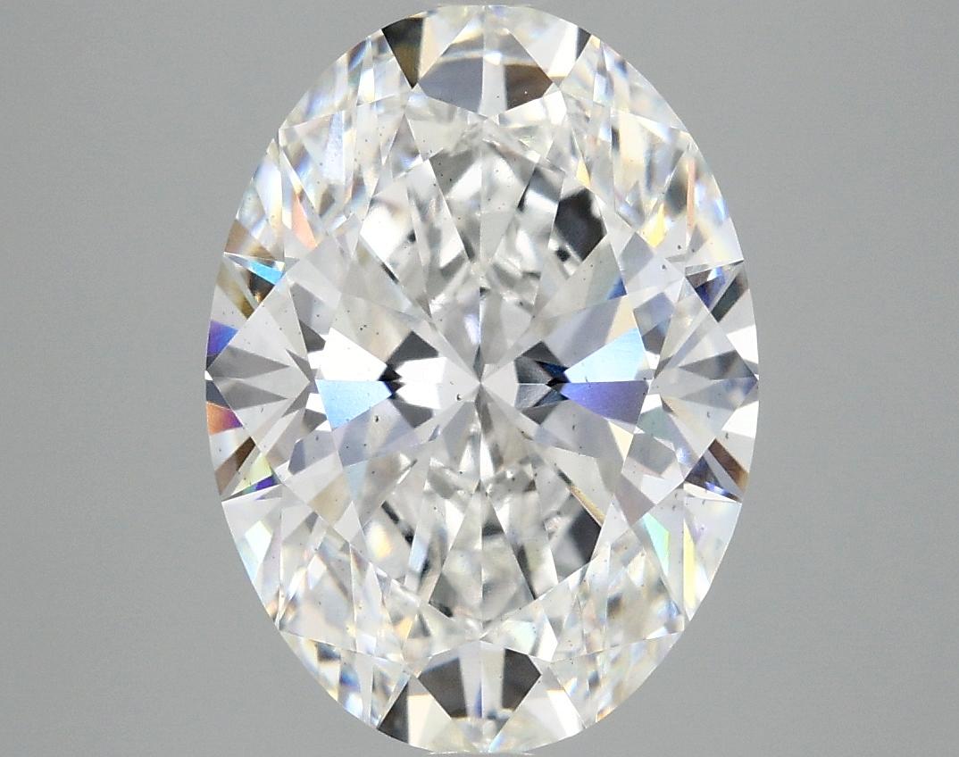 4.02 Carat Oval Shaped Excellent Cut SI1 IGI Certified Lab Grown Diamond