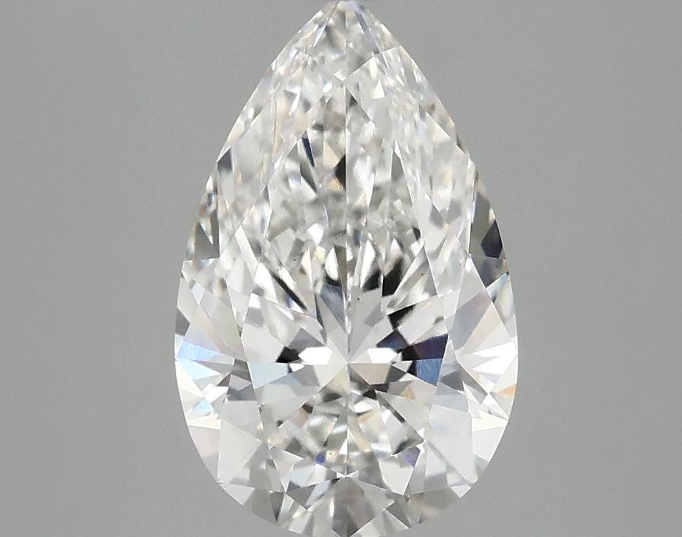 2.42 Carat Pear Shaped Ideal Cut VS1 IGI Certified Lab Grown Diamond