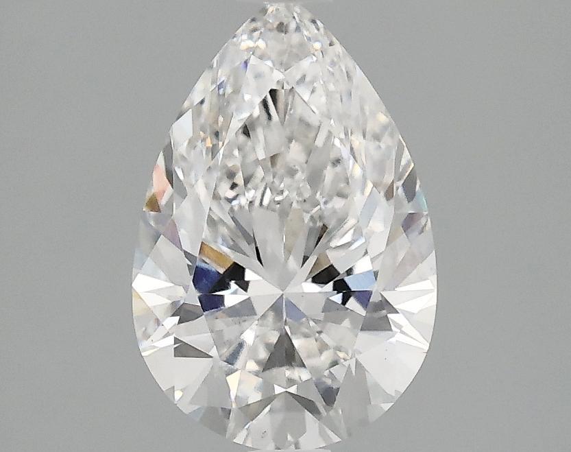1.55 Carat Pear Shaped Excellent Cut VS1 IGI Certified Lab Grown Diamond