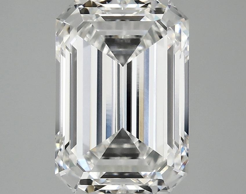 3.05 Carat Emerald Shaped Ideal Cut VVS2 IGI Certified Lab Grown Diamond