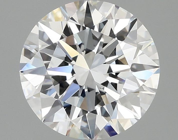 2.05 Carat Round Shaped Excellent Cut VVS2 IGI Certified Lab Grown Diamond